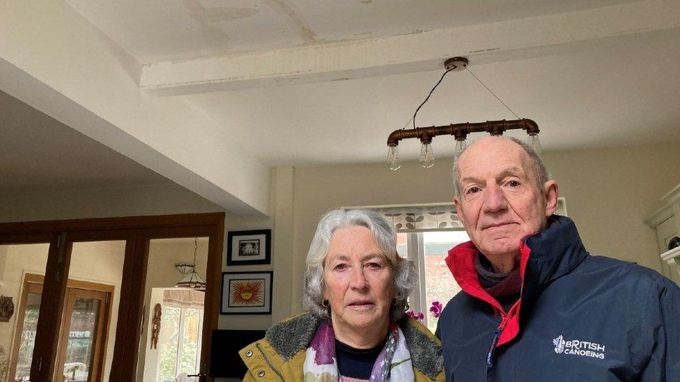 Prof John Coyne and wife Julie