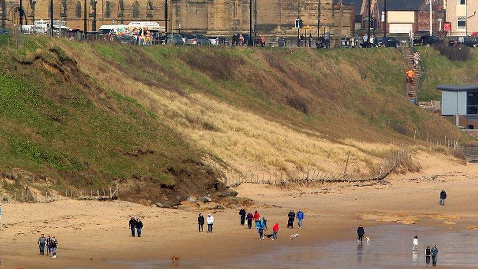 Longsands Beach at Tynemouth