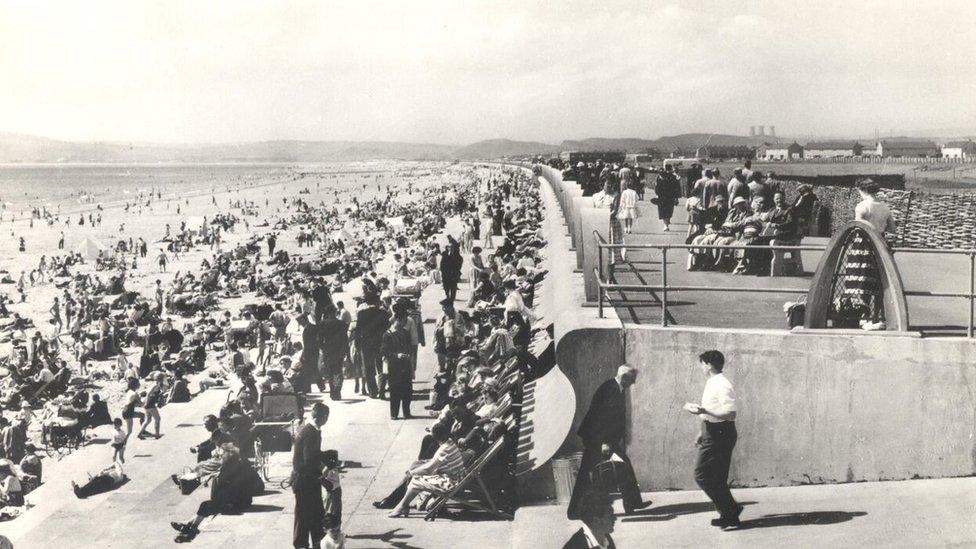 Aberavon Beach in the 1960s