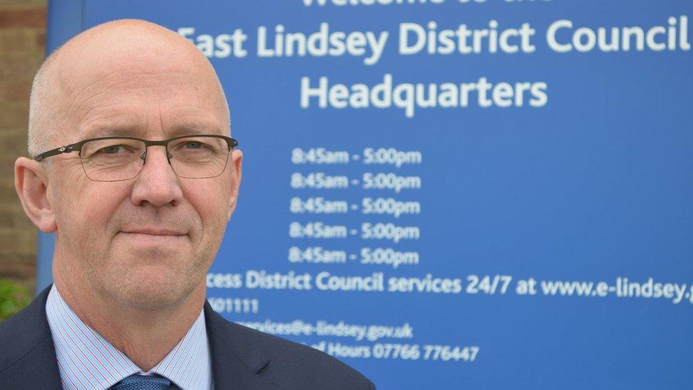 East Lindsey District Council leader Craig Leyland