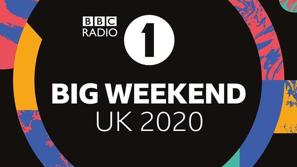 Radio 1 Big Weekend 2020 poster