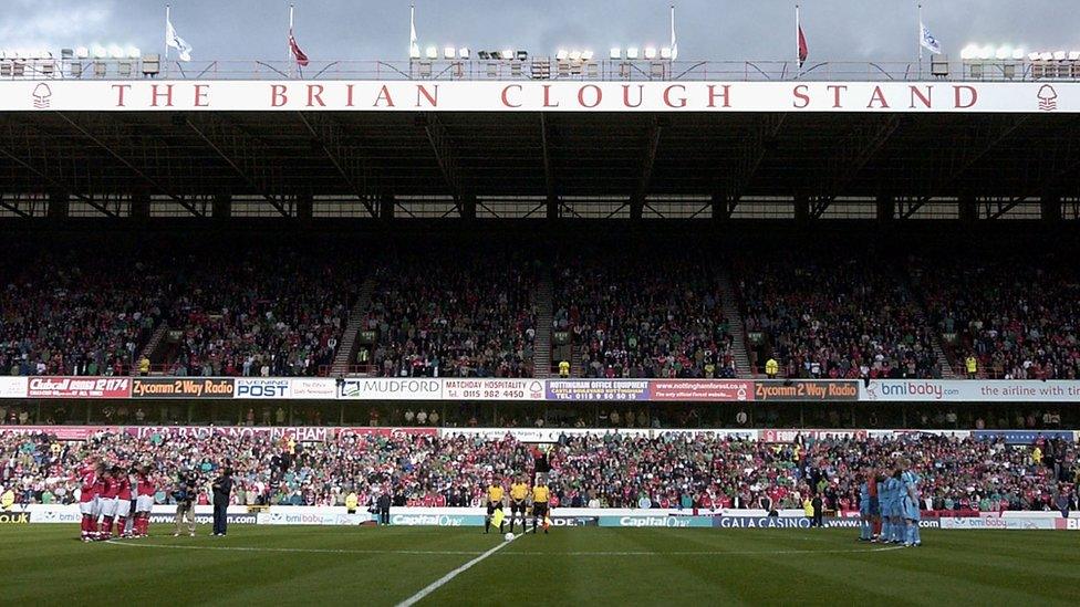 Brian Clough stand