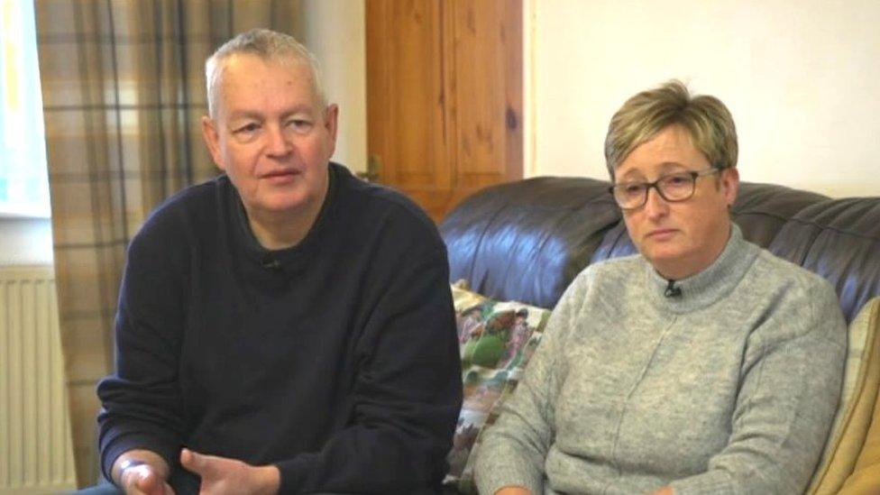 Parents of Gracie Spinks, Richard Spinks and Alison Heaton