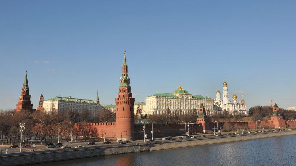 A view of the Kremlin complex