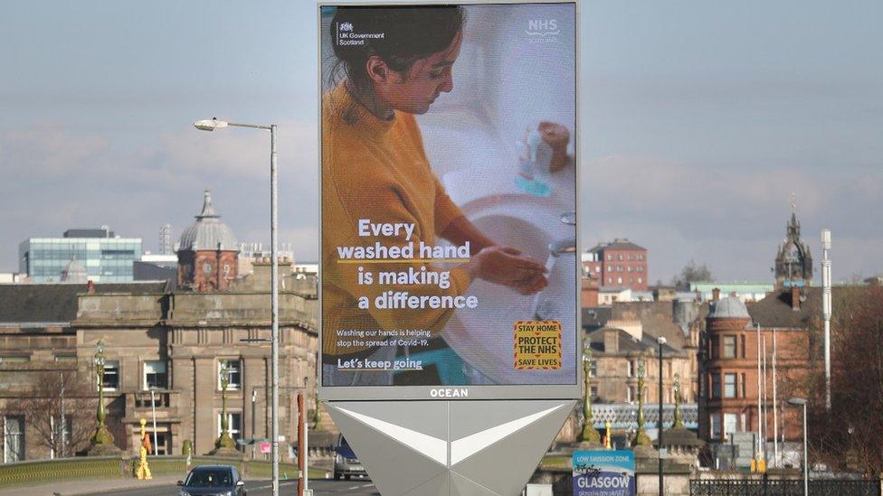 Glasgow health sign