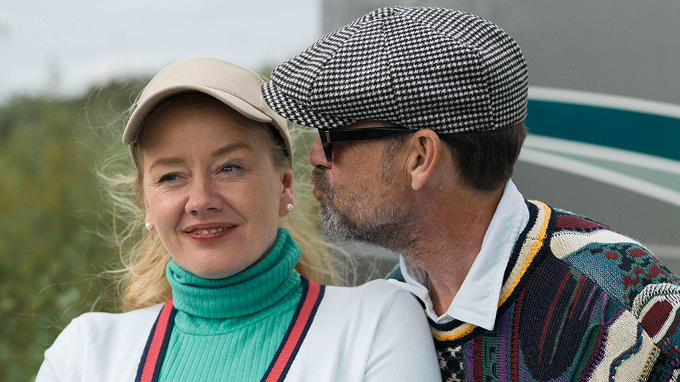 Dougray Scott with Tamzin Malleson