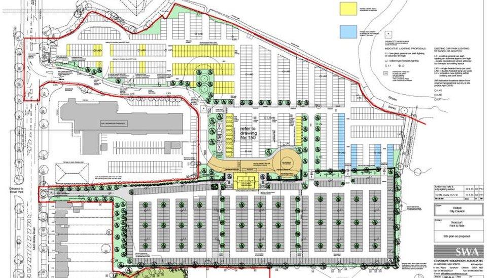 Plan for Seacourt Park and Ride expansion