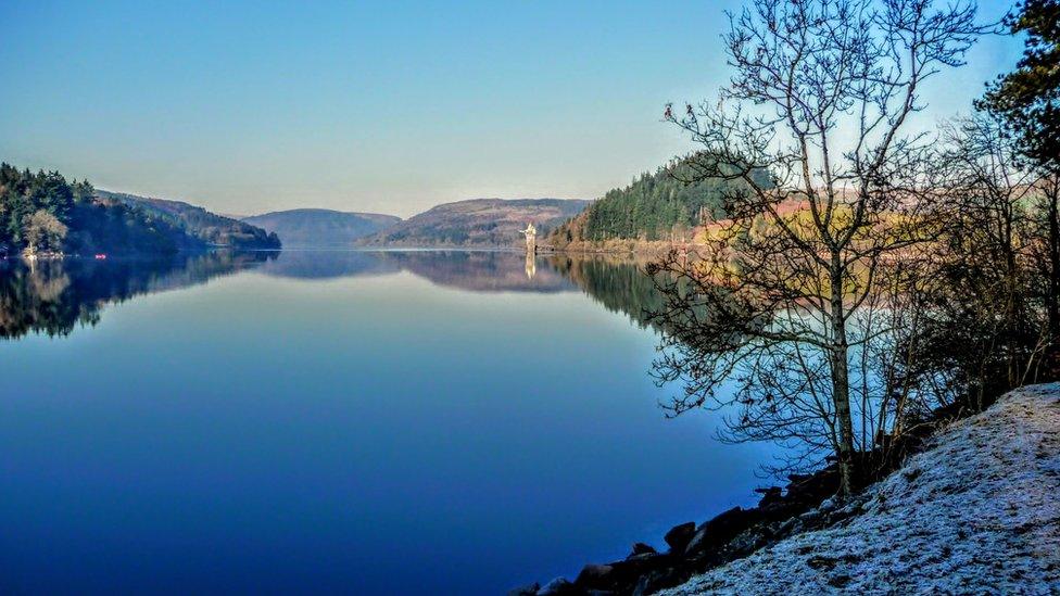 Lake Vyrnwy in Powys