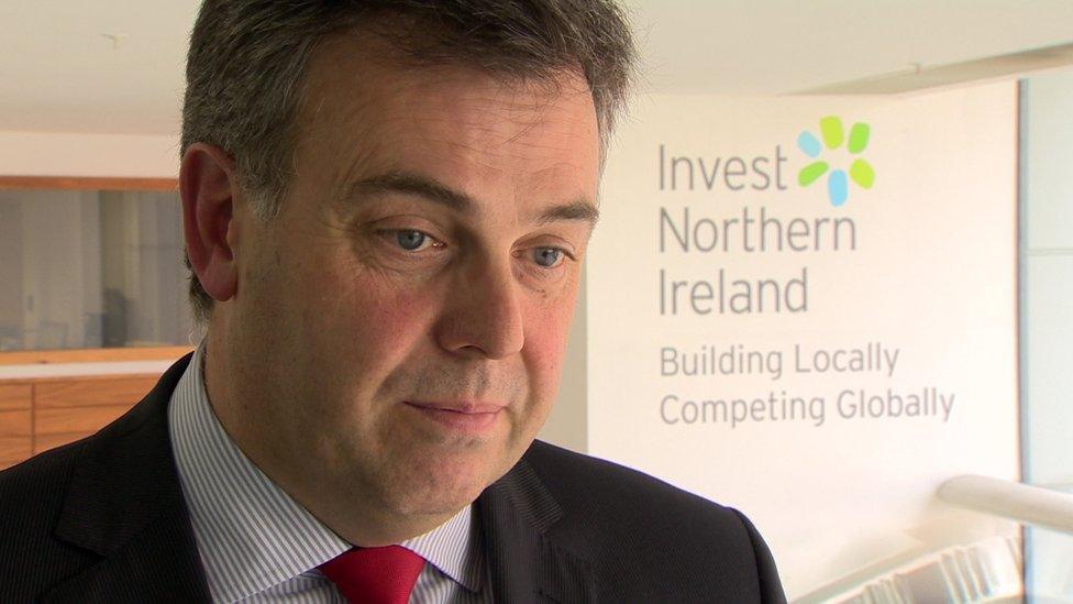 Alastair Hamilton, Invest Northern Ireland chief executive