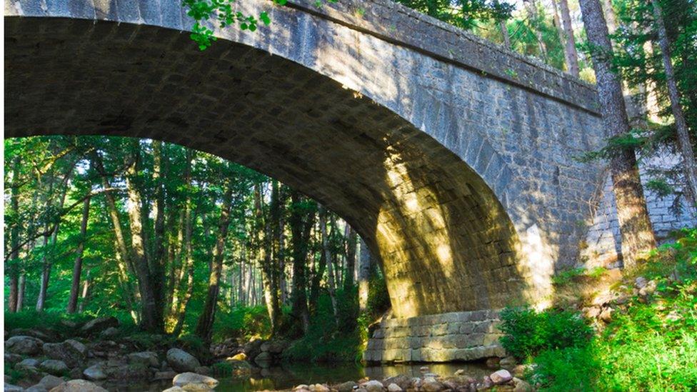 A generic shot of a bridge