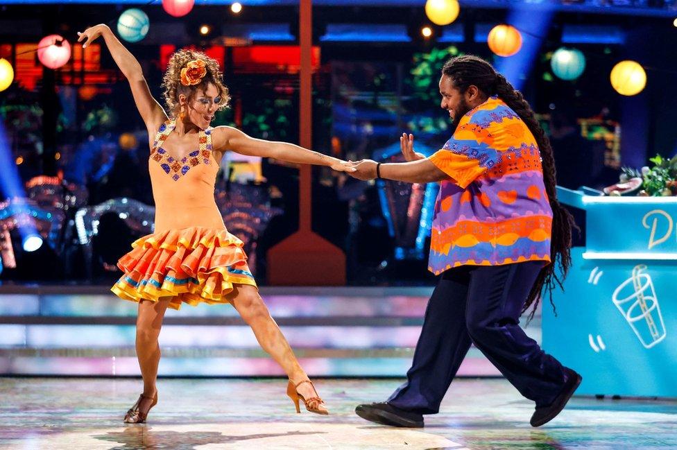 Jowita and Hamza blew the judges away with their salsa