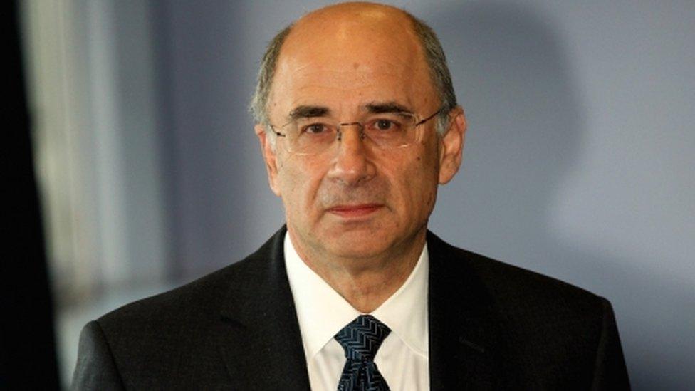 Lord Justice Sir Brian Leveson in 2012