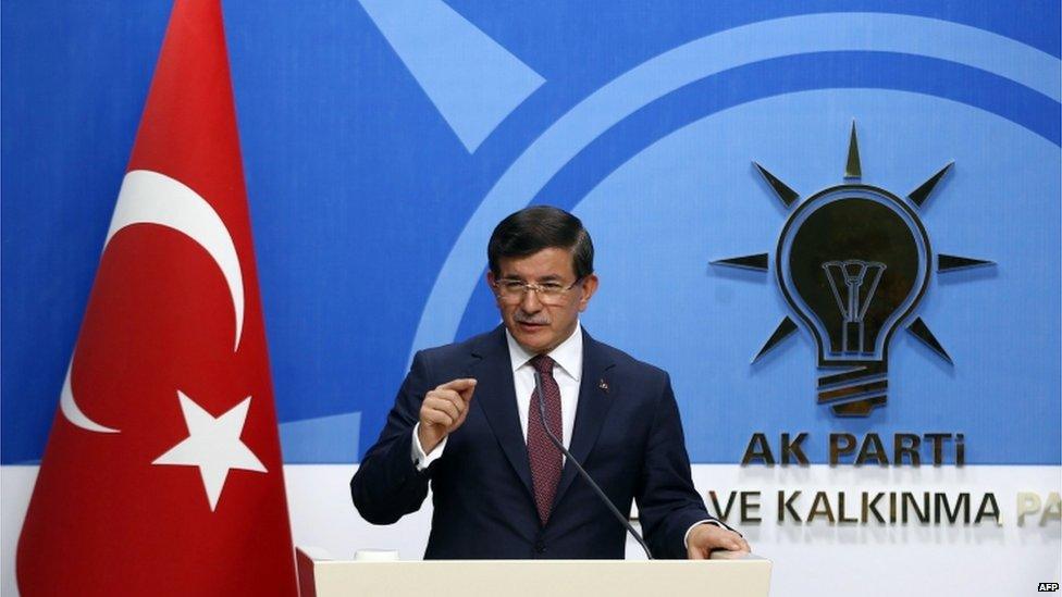 Prime Minister Ahmet Davutoglu