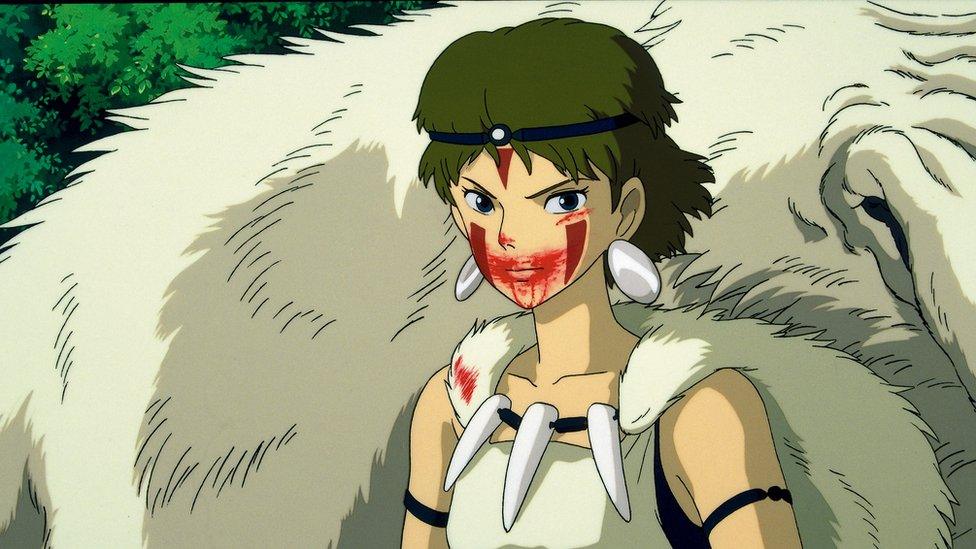 Image from the 1997 film Princess Mononoke