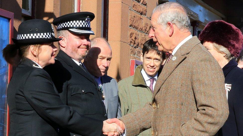 Prince of Wales visit to Cumbria