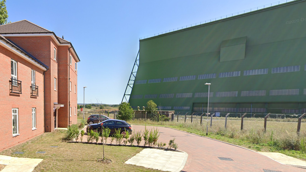 Houses by Cardington Hangars