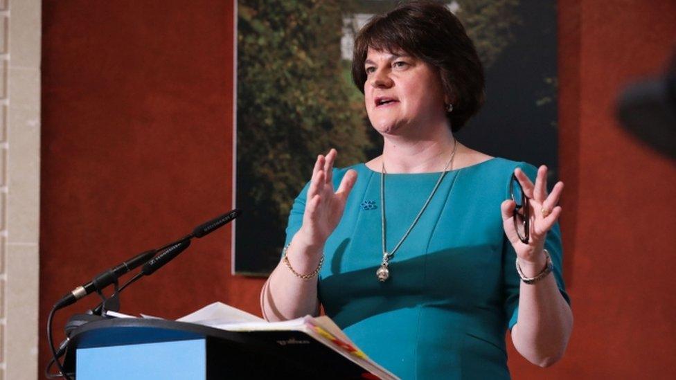 First Minister Arlene Foster