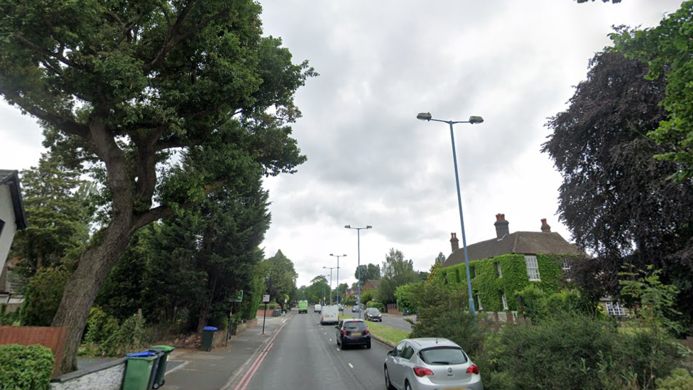 Junction of Newton Road and Hailwood Drive