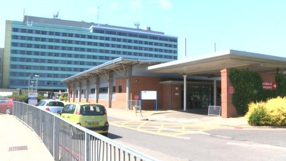 Boston Pilgrim Hospital in Lincolnshire