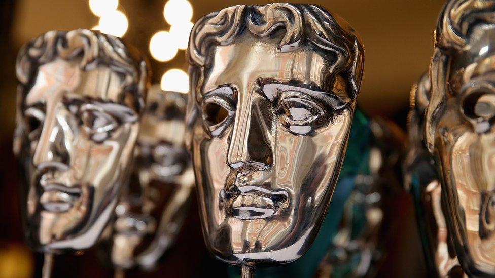 Bafta Awards trophies