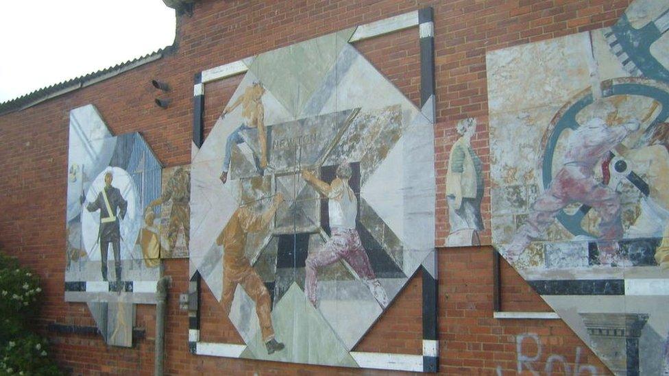 Canal Mills wall art