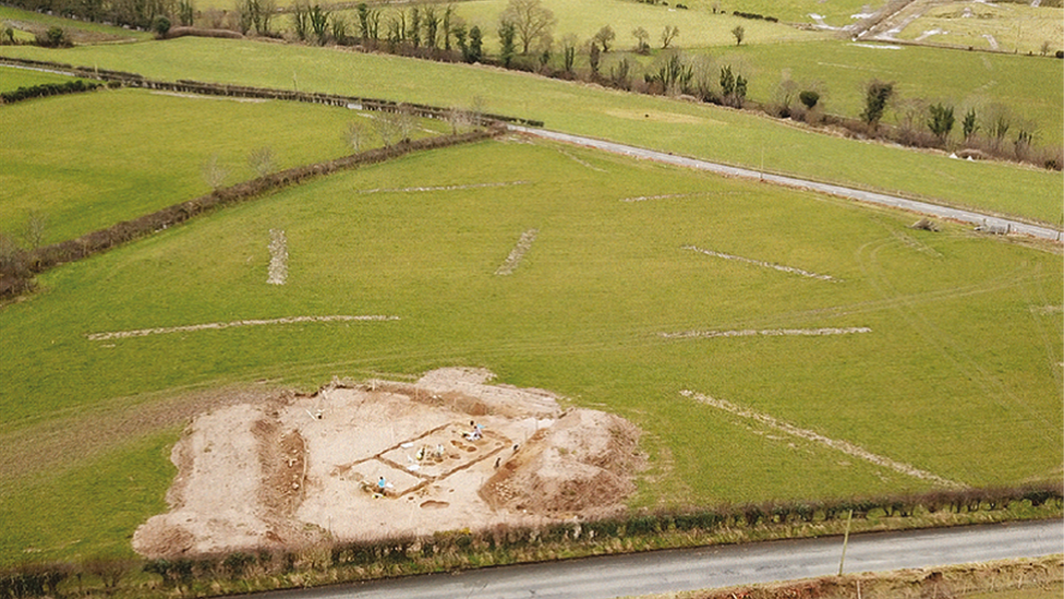 Excavation near A6 Dungiven