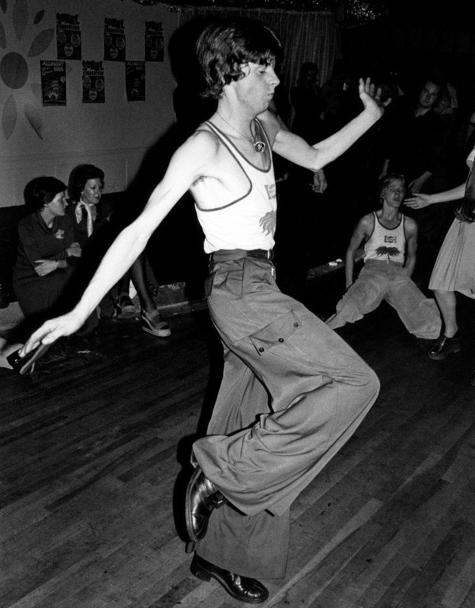 Northern Soul dancer 1975