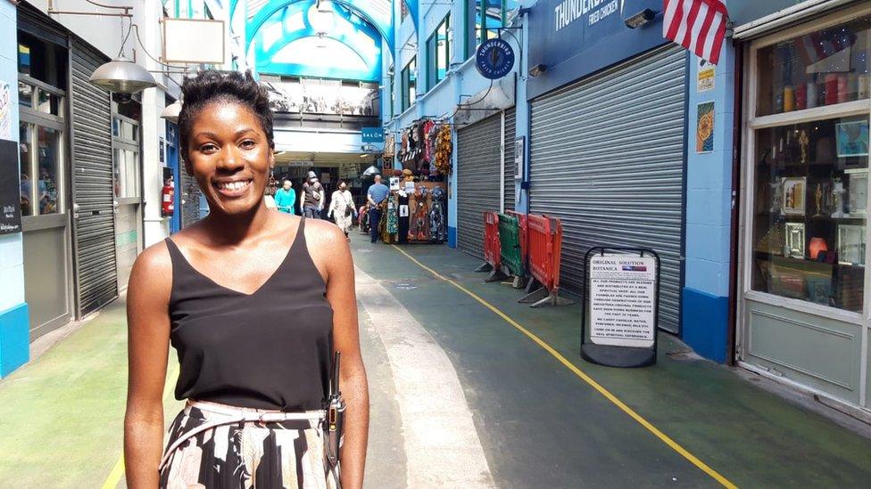 Diana Nabagereka in Brixton Village