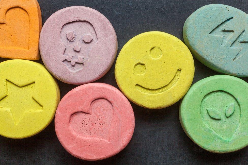 Ecstasy tablets