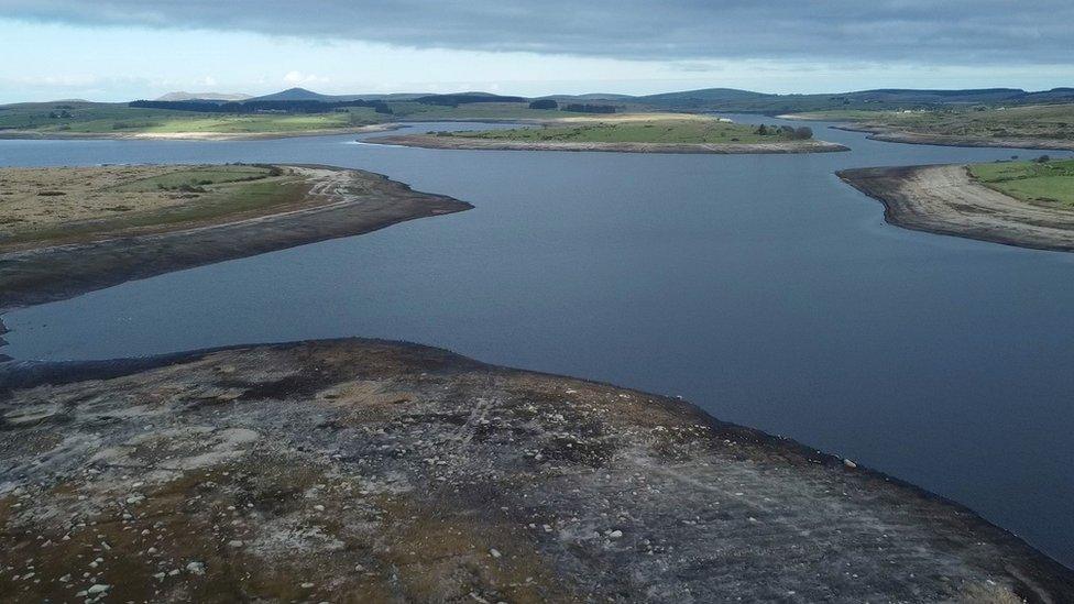 Colliford Reservoir in Cornwall