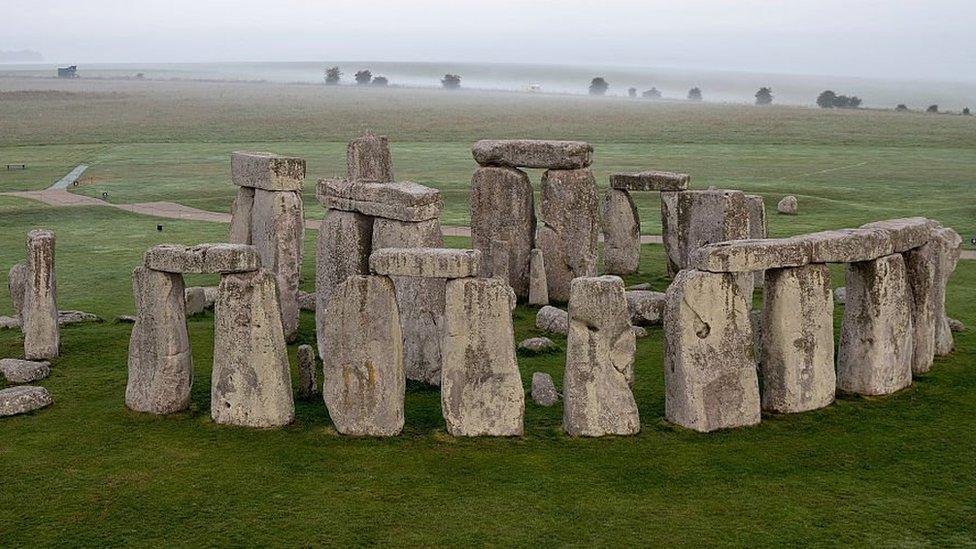 Stonehenge, in Wiltshire, UK