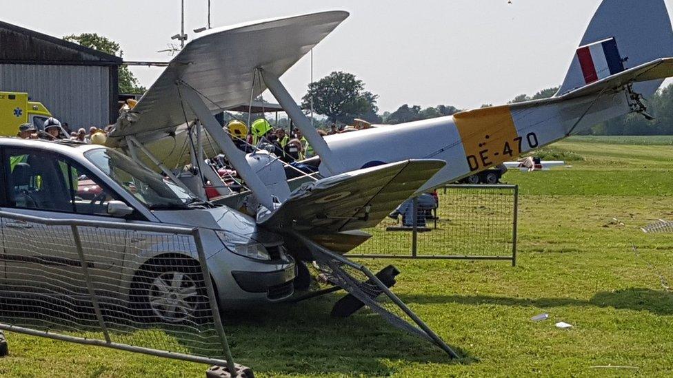 Brimpton Airfield crash