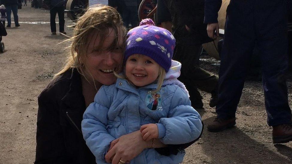 Clarissa and her grandmother Denise have been on holiday together to Cornwall