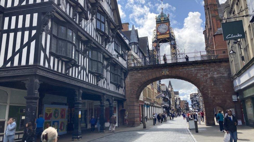 Eastgate Clock in Chester