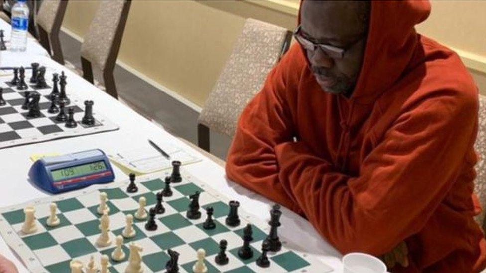 Nigeria’s top chess player Oladapo Adu