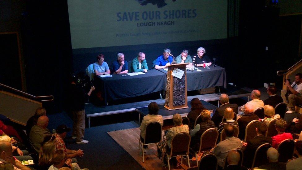 Save Our Shores event at the Seamus Heaney HomePlace in Bellaghy