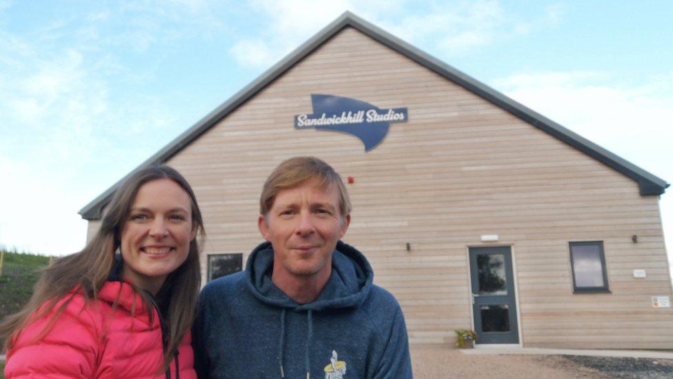 Kirstie Anderson and Rodney Jamieson