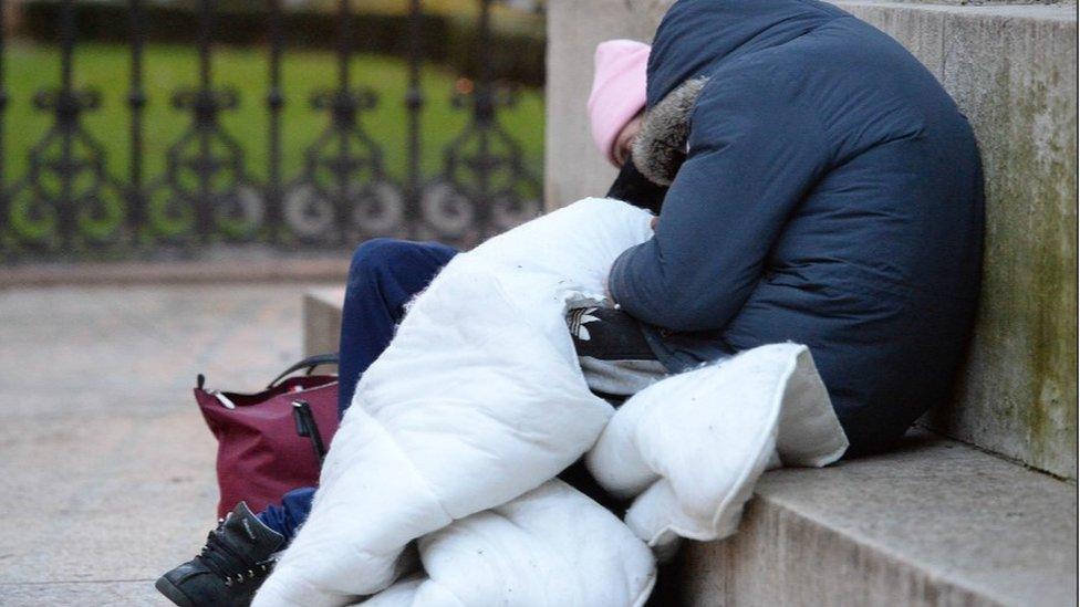 Rough sleeping in London