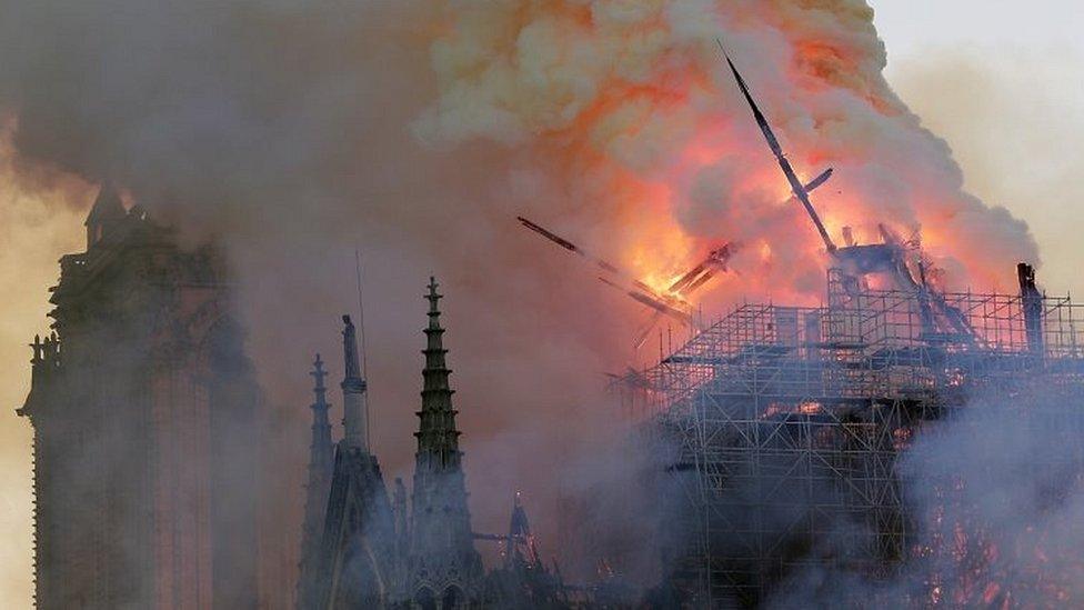 Notre Dame cathedral fire