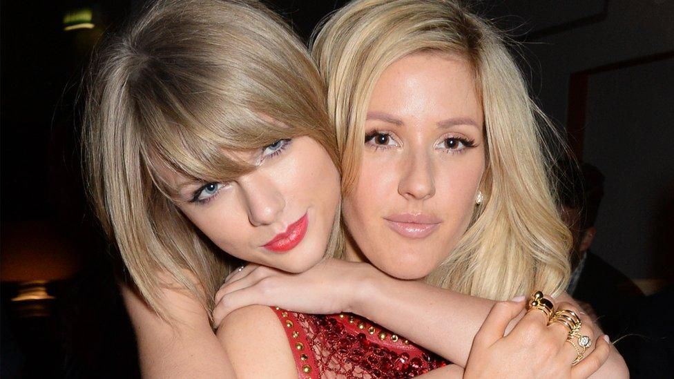 Taylor Swift and Ellie Goulding