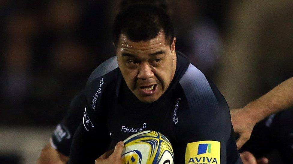 Newcastle Falcons prop Taione Vea