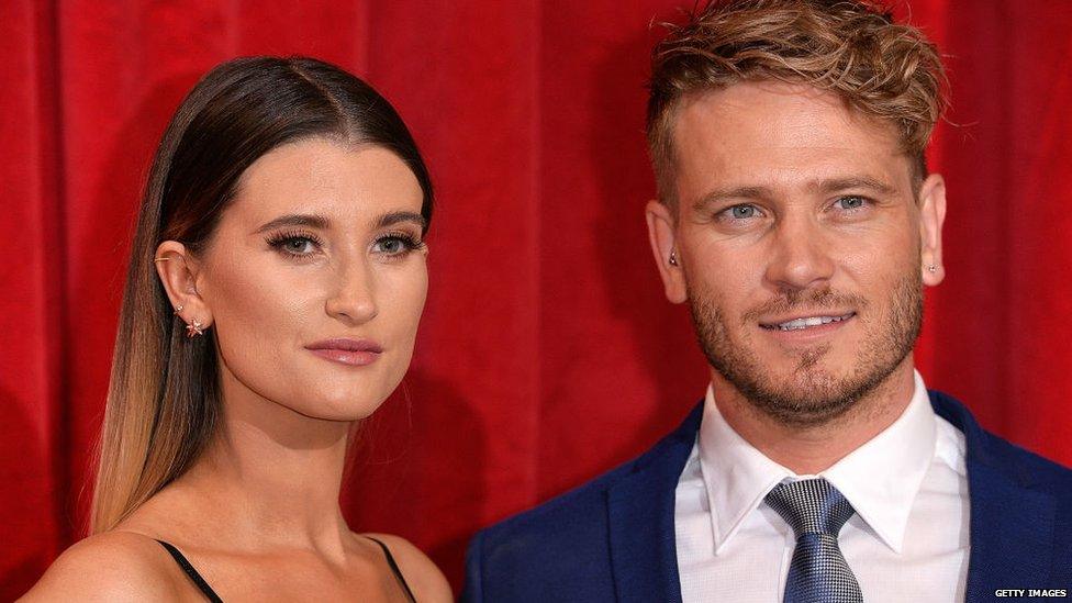 Charley Webb and Matthew Wolfenden