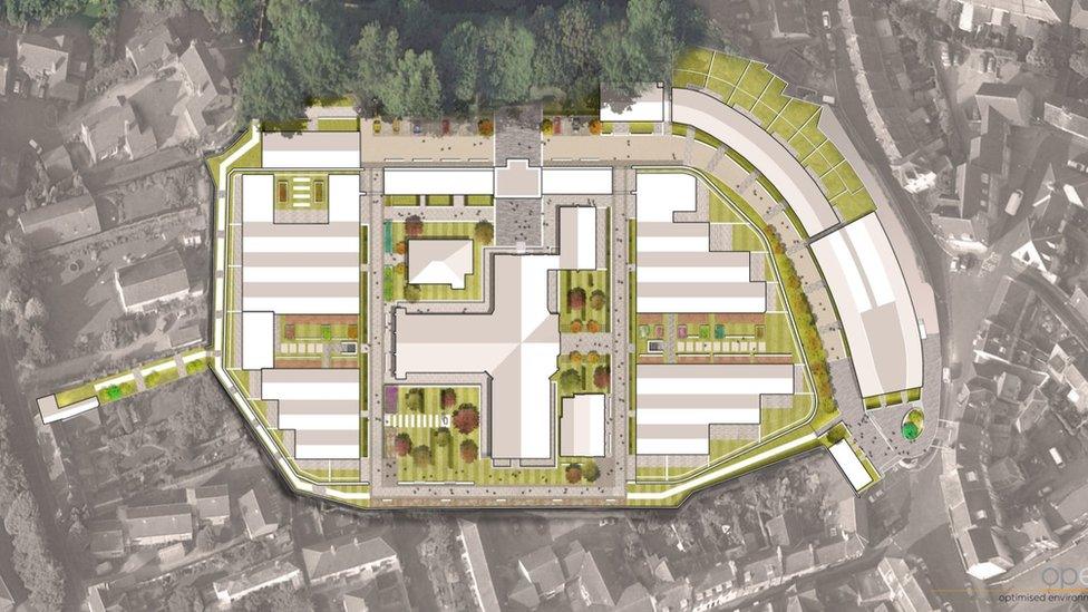 Dorchester Prison plans