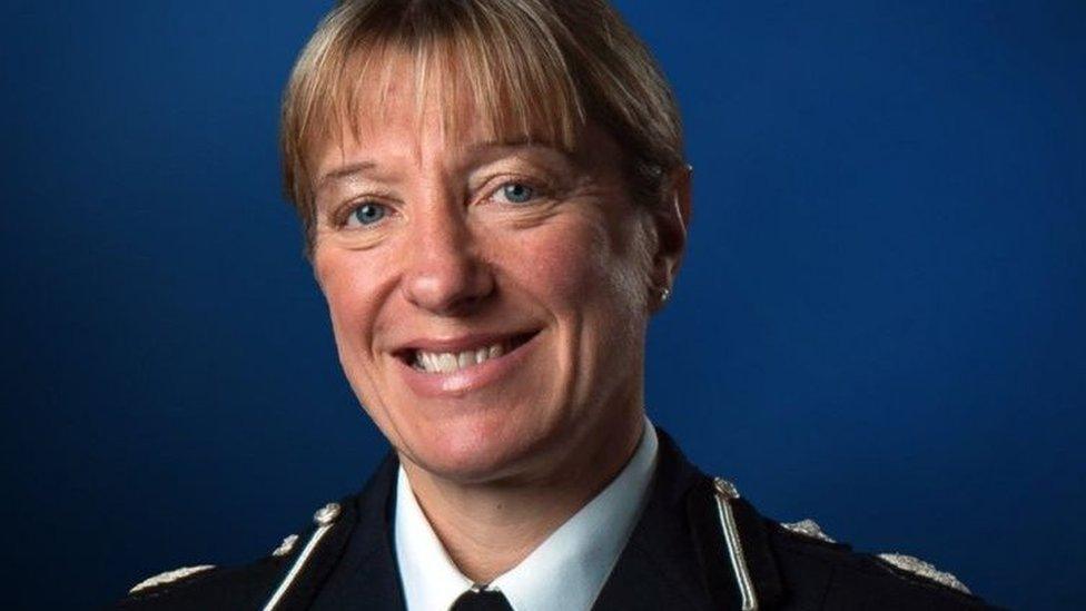 Jo Shiner, chief constable of Sussex