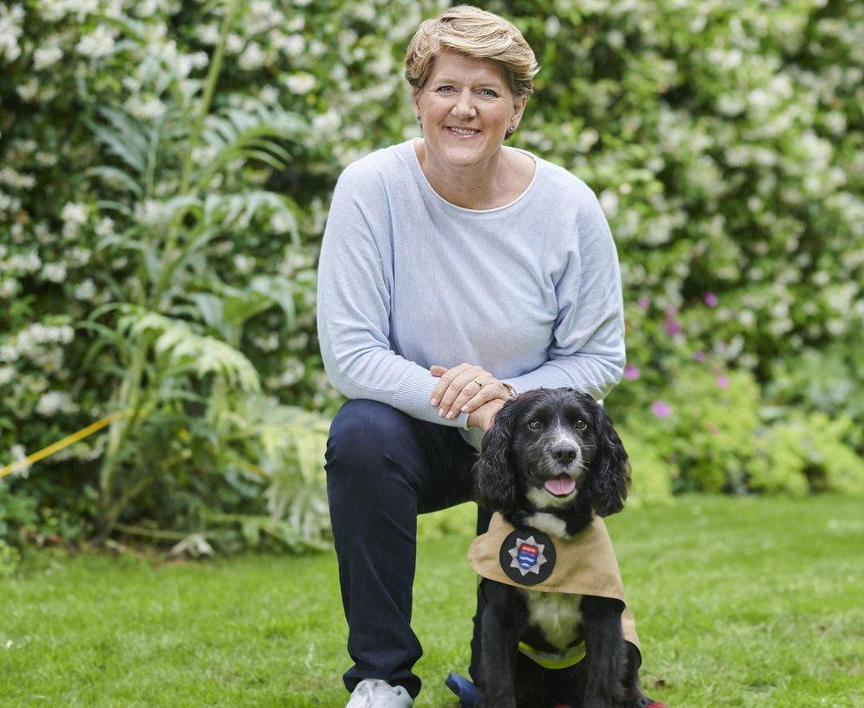 Clare Balding and Sherlock