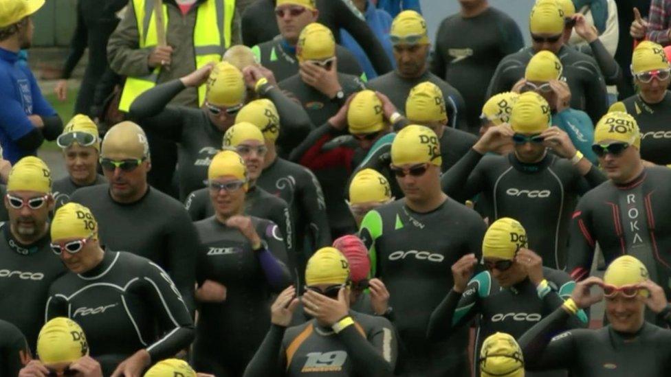 Dart10K swimmers