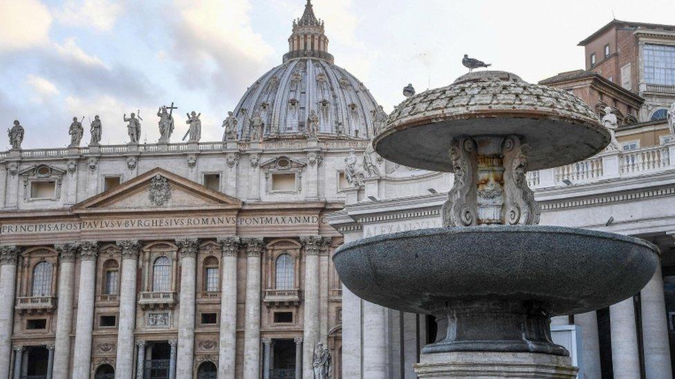 Fountains in the Vatican