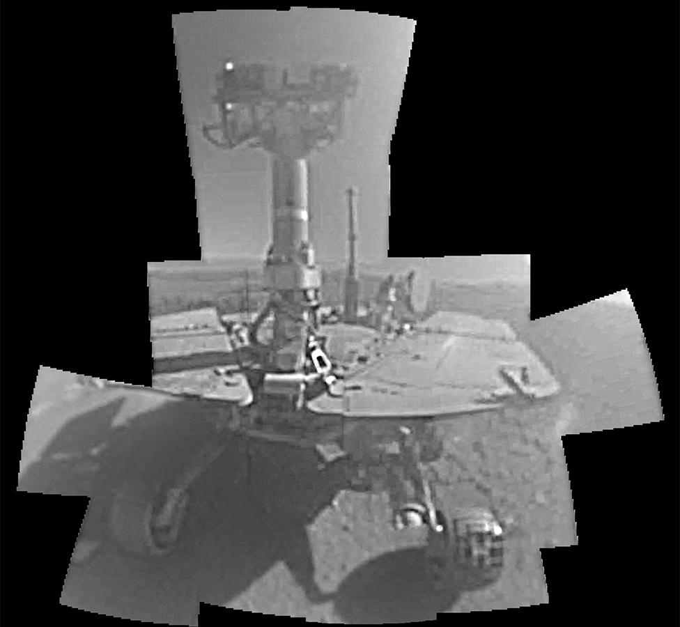 Rover selfie