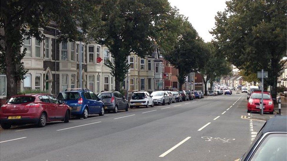 Cathays Terrace in Cardiff