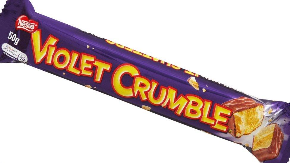 Violet Crumble bar